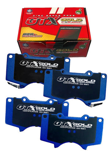 Kit Pastillas Delanteras + Traseras Freno Mitsubishi Montero 2016 2020