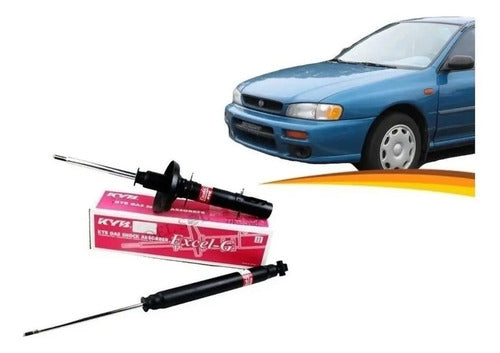Amortiguador Subaru Legacy 1992 1994 Trasero Par Kayaba