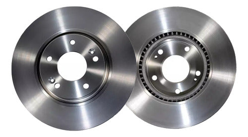 Par Discos Freno Hyundai Sonata 2006 2010 Delantero