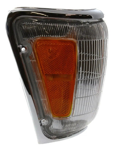 Farol Punta Toyota Hilux 4x4 1989 1995 Derecho Cromado Blanco
