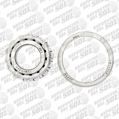 Rodamiento Rueda Daewoo Rezzo 2.0 C20sed 2001 2003 Tra Ext