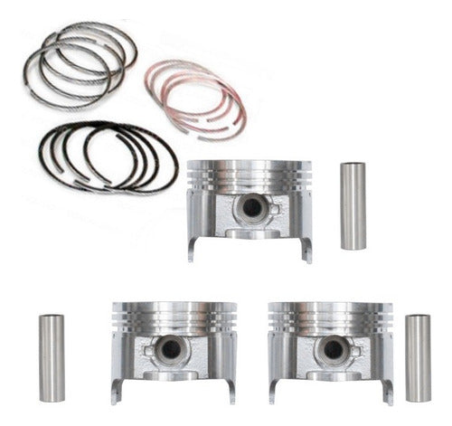 Piston Set Chevrolet Spark 0.8 2004 2012 Std Lq2 + Anillos