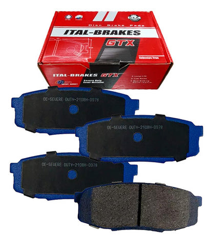 Kit Pastillas Delanteras + Traseras Freno Gtx Toyota Land Cruiser 2007 2023