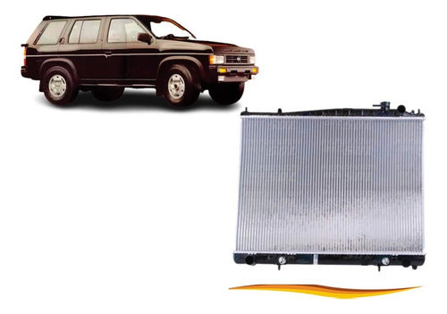 Radiador Motor Nissan Pathfinder 3.3 Vg33e R50 1996 2004 Aut