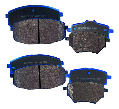 Kit Pastillas Delanteras + Traseras Freno Gtx Byd Yuan 2022 2024