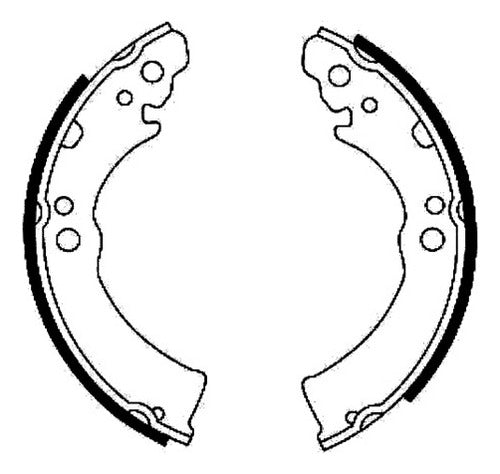 Balatas Freno Trasero Nissan Sunny 1.7 1982