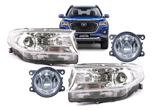 Optico + Neblinero Changan Hunter 1.9 2020 2025