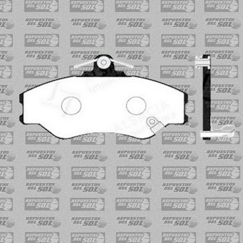 Pastilla Freno Delantero Hyundai Porter 2.5 D4bf 1998 2003
