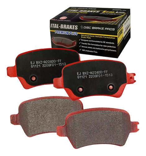 Kit Pastillas Delanteras + Traseras Freno Changan A500 2018 2023