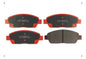 Pastilla Freno Ital Brakes Delantera Dfm Ax3 2017 2020
