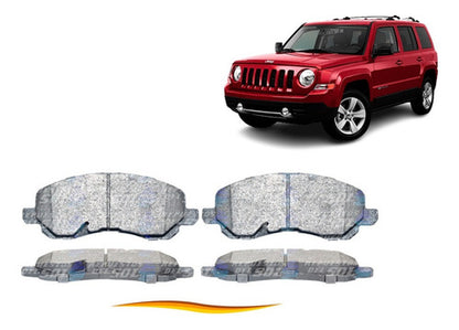 Pastilla Freno Delantera Jeep Patriot 2007 2017
