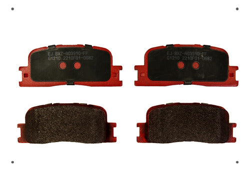 Pastilla Freno Ital Brakes Trasero Lexus Es300 2005 2005