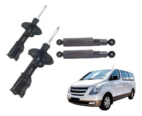 Par Amortiguador Delantero + Par Trasero Hyundai H1 2011 2020