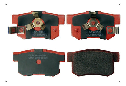 Pastilla Freno Ital Brakes Trasero Honda Cr-v Iv 2013 2017