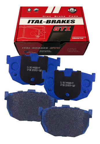 Kit Pastillas Delanteras + Traseras Freno Gtx Jac Trip 2011 2015