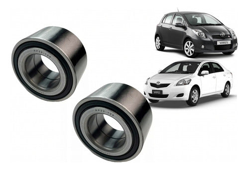 Rodamiento Rueda Delantera Toyota Yaris 2006 2013 Par