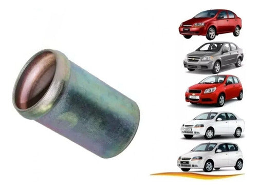 Acople Conector Tubo Bomba Agua Chevrolet Aveo Todos X 4 Und