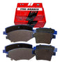 Kit Pastillas Delanteras + Traseras Freno Gtx Byd Tang 2020 2023
