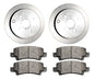 Disco Freno Trasero Toyota Corolla 1994 2014 + Pastilla