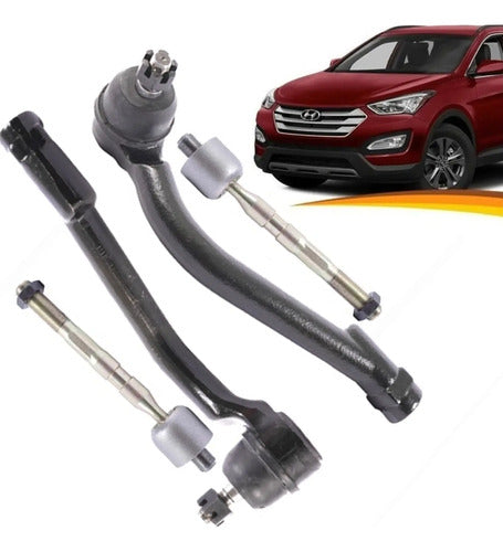 Brazo Axial Hyundai Santa Fe 2013 2018 + Terminal Kit