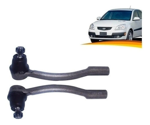 Terminal Direccion Kia Rio 2006 2011 Par
