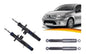 Par Amortiguador Delantero + Par Amortiguador Trasero Citroen C3 2003 2010