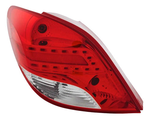 Farol Trasero Peugeot 207 Trendy 2010 2012 Izquierdo Rojo