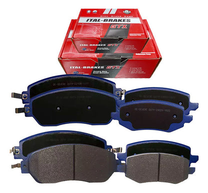 Kit Pastillas Delanteras + Traseras Freno Gtx Great Wall Poer 2022 2024