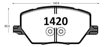 Pastilla Freno Jeep Renegade 2016 2022