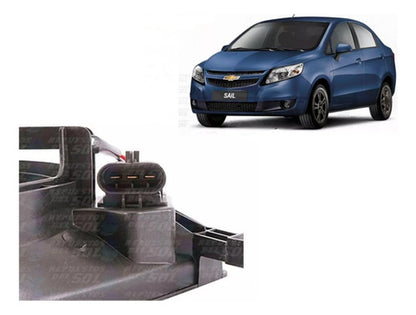 Radiador Motor Chevrolet Sail 1.4 2011 2015 Mec + Electro