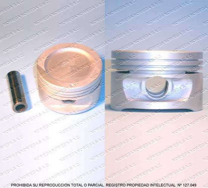 Juego Pistones Daewoo Terracan 2.5 1992 1994
