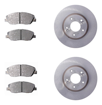 Discos Con Pastilla Freno Hyundai Santa Fe 2006 2010