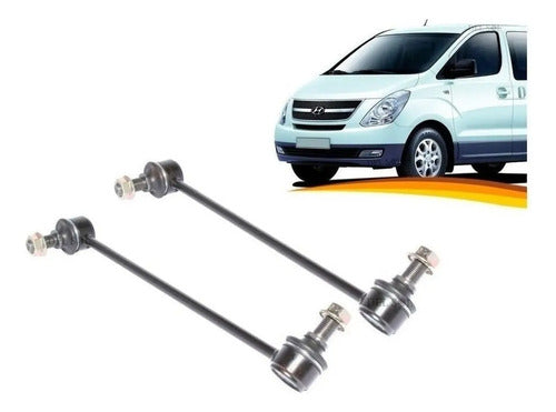 Bieleta Delantera Hyundai H1 2008 2016 Par Derecho + Izq