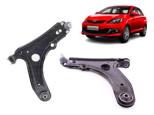 Par Bandeja Suspension Chery Fulwin 1.5 2011 2016