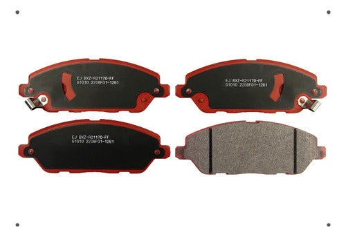 Pastilla Freno Ital Brakes Delantero Mahindra Genio 2013 2015