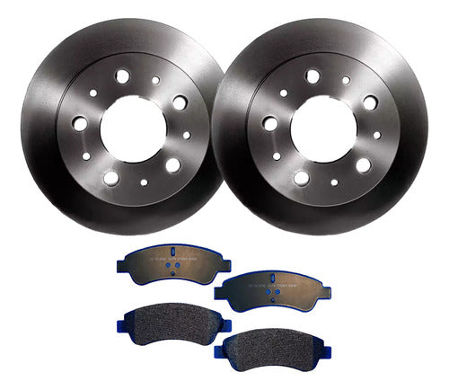 Discos Freno Con Pastilla Citroen Jumper 2009 2017