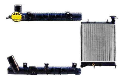 Radiador Motor Accent Prime Sport Lc 1.3 G4ea 2004 2006