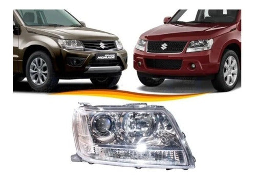 Capot Suzuki Grand Nomade 2006 2019 + Optico Delantero Par 06/19