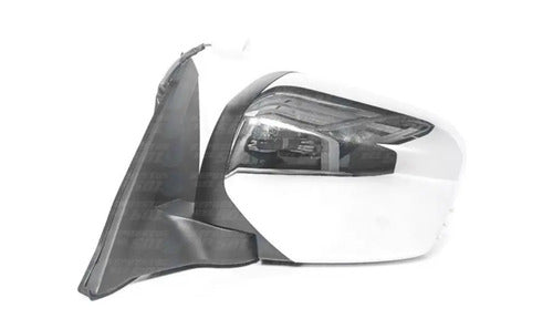 Espejo Electrico Cromado Mitsubishi L200 2006 2015 Sin Luz