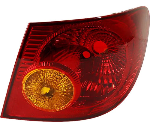 Farol Trasero Exterior Toyota Corolla 2003 2004 Derecho Rojo