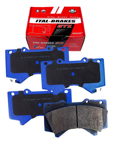 Kit Pastillas Delanteras + Traseras Freno Gtx Lexus Lx 570 2008 2023