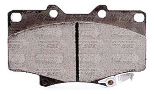 Pastilla Freno Delantero Toyota Hilux 2.5 2kdftv 2005 2008