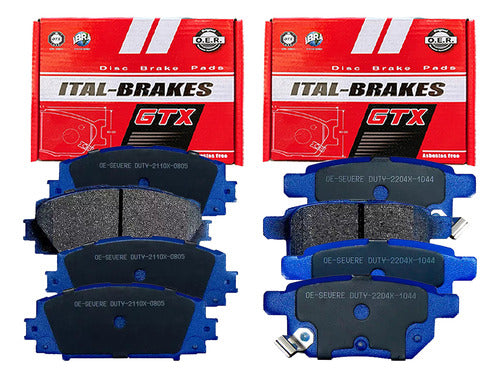 Pastilla Freno Lifan X50 2015 2019 Delanteras Traseras