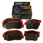 Kit Pastillas Delanteras + Traseras Freno Honda Prelude 1996 2001