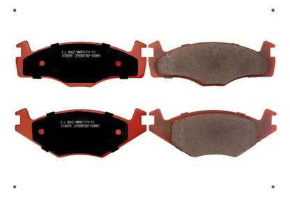 Pastilla Freno Ital Brakes Delantero Seat Ibiza 2000 2004