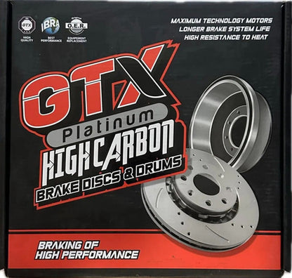 Par Discos Freno Trasero Gtx H/carbon Fj Cruiser 2007 2021