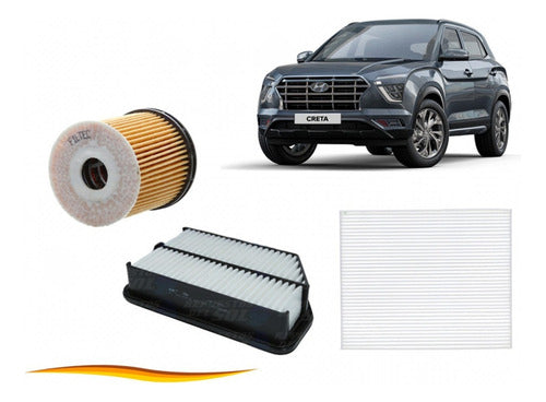 Kit Filtros Hyundai Creta 1.5 2021 2023