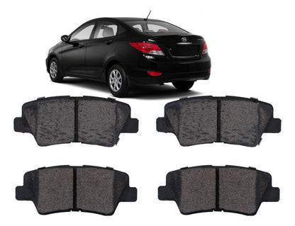 Pastilla Freno Trasera Hyundai Accent Rb 1.4 2011 2014