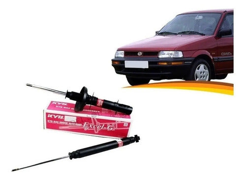 Amortiguador Subaru Justy 1989 1995 Delantero Par Kayaba