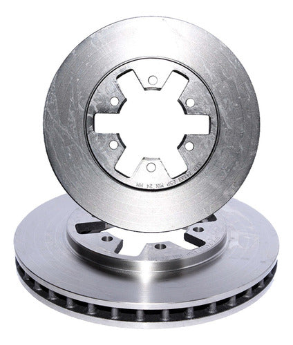 Par Disco Freno Delantero Terrano D22x 2.4 2011 2013